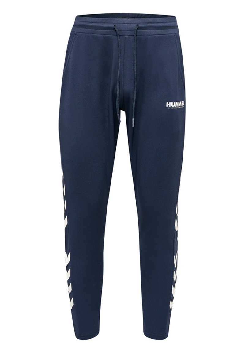 Hummel - LEGACY POLY TAPERED - Pantalones deportivos - blue nights white, Ampliar