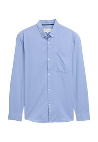 REGULAR FIT MIT BRUSTTASCHE - Skjorta - dreamy blue fine structure