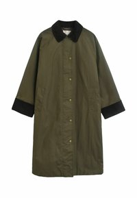 WAXED CAR  - Cappotto classico - dark moss green