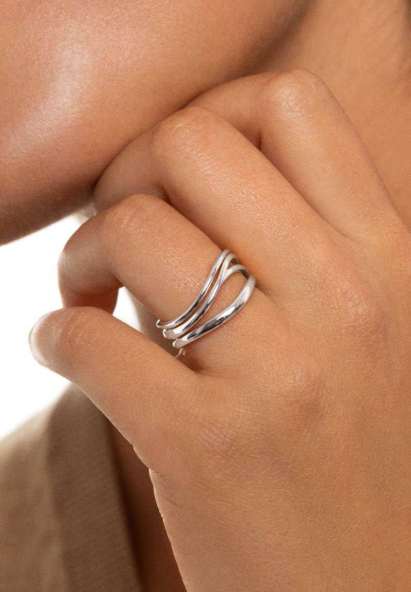 Singularu WAVES  - Anello - silver coloured