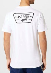 Vans Bianco Cotton Men T-Shirt