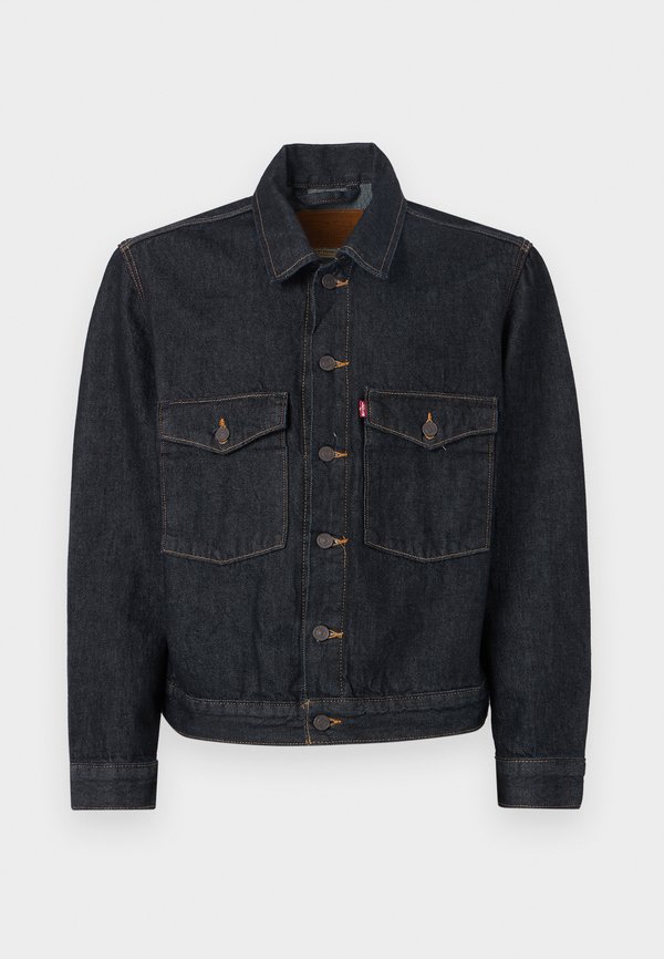 EMBARCADERO STATION - Denim jacket - love your smile rinse4