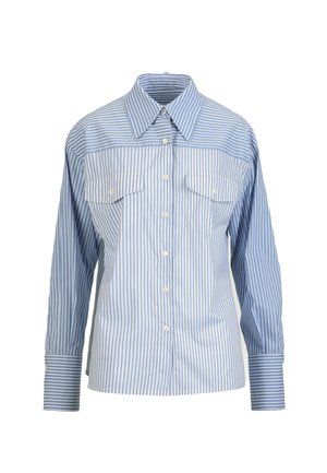 BLENDA - Skjortebluser - celeste