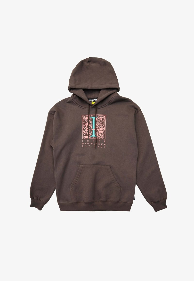 Iuter MEDIOLANUM - Felpa con cappuccio - brown