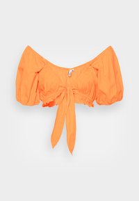 Não selecionado, orange