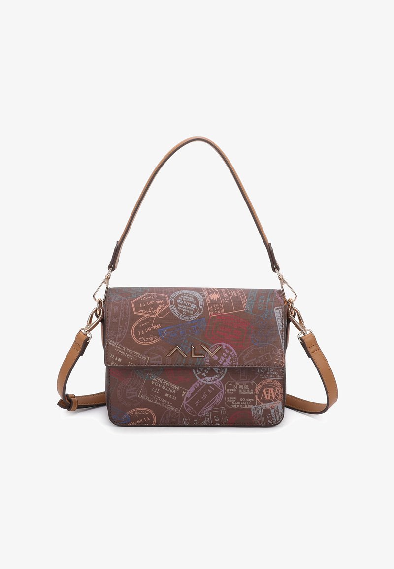 ALV by Alviero Martini PASSPORT CLASSIC - Borsa a mano - dark avana