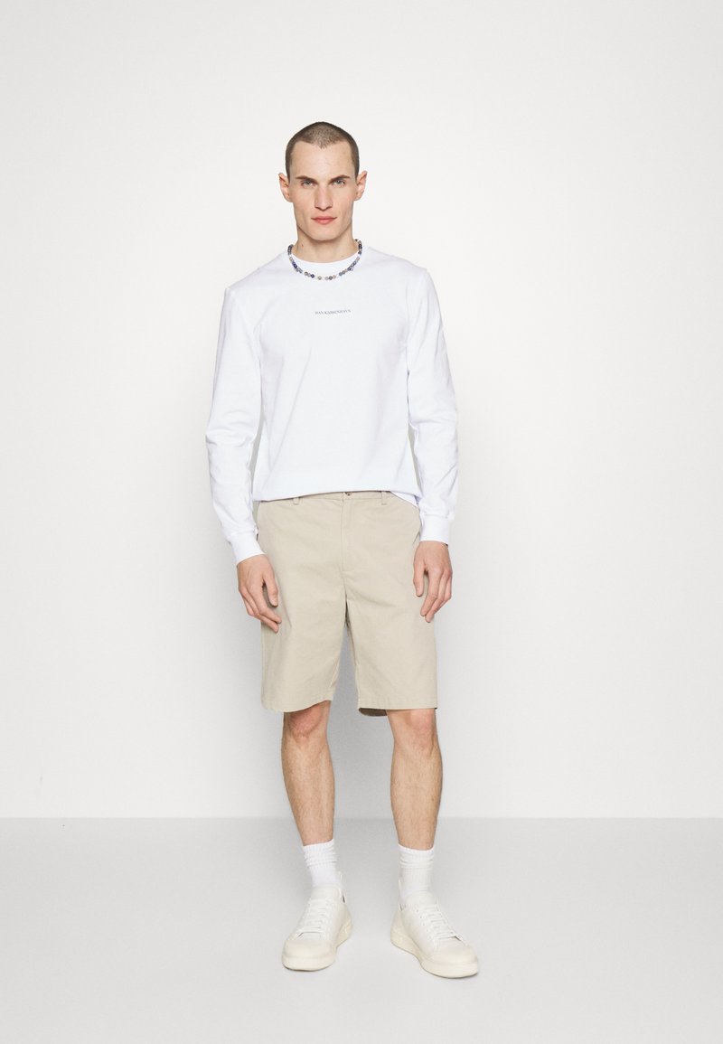 Han Kjøbenhavn SPIRIT GOAT REGULAR TEE - Top s dlhým rukávom - white