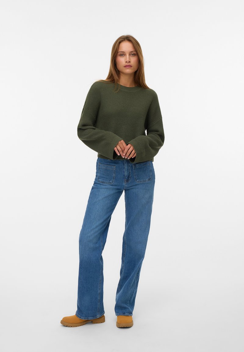 Vero Moda Trui donkergroen Vero Moda Trui donkergroen