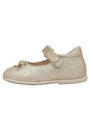 Babyschoenen - gold rosa