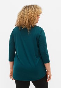 Active by Zizzi WORKOUT  - Langarmshirt - deep teal