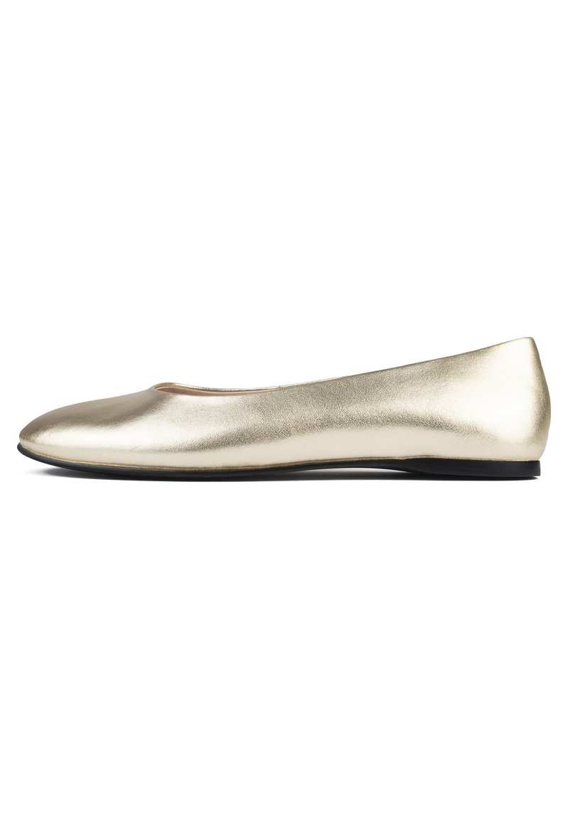 Ballerine Eleganti Donna Queen Helena - In Ecopelle Lucida, Cinturino Alla Caviglia, Suola In Gomma, Perfette Per Cerimonie