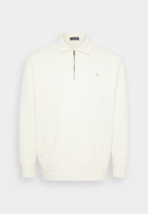 LOOPBACK FLEECE QUARTER ZIP SWEATSHIR - Sportska majica - clubhouse cream