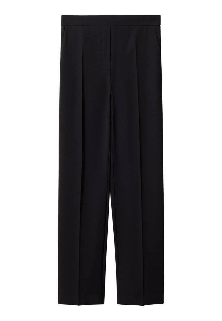 Mango Broek zwart Mango Broek zwart