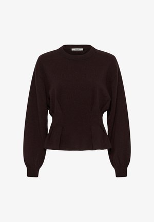 Gestuz, MANZI WAIST PULLOVER - Пуловер - ganache