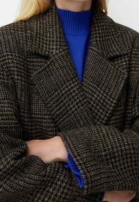 Bershka Klassisk kappa / rock - dark brown