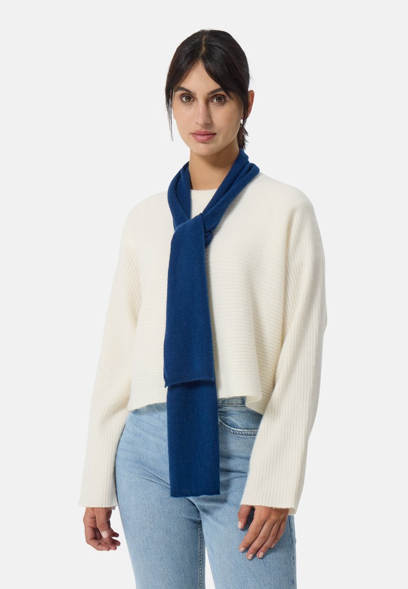 CASH-MERE Halsduk - navy blau