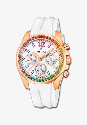 MINERALGLAS - Chronograph watch - rosegoldfarben/goldfarben