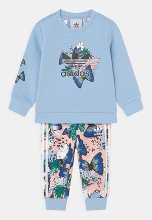 CREW SET - Survêtement - clear sky/coral/multicolor