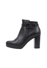 Sandra Fontán ROMA - Botines de tacón - black