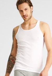 Schiesser ORIGINAL CLASSICS DOPPELRIPP 2 PACK - Unterhemd/-shirt - white