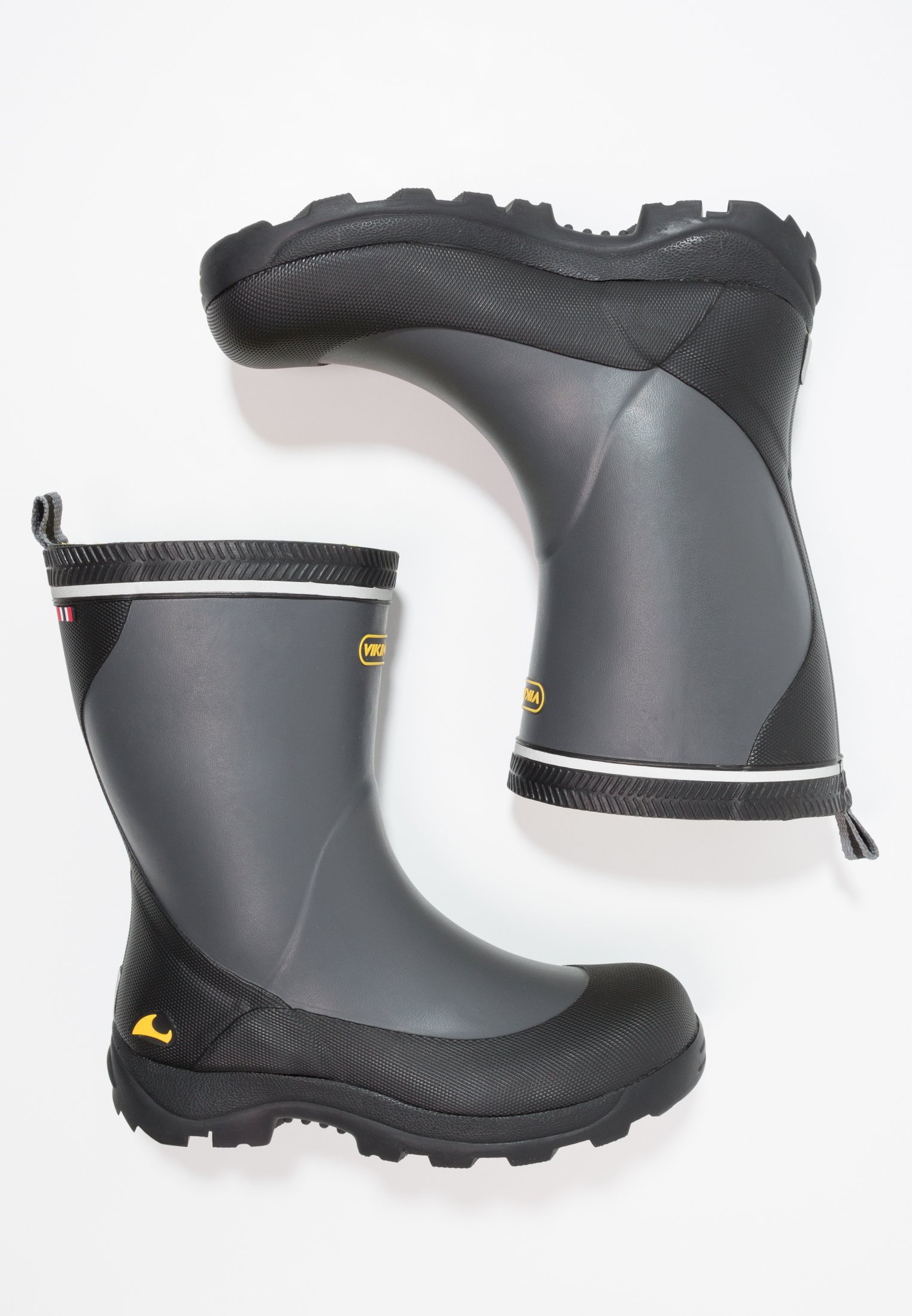 Viking STORM Gummistövlar dark greymulticolor Zalando.se Viking FROST FIGHTER Gummistövlar blackgrey Zalando.se