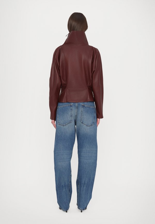 DOLMAN SLEEVE - Long sleeved top - bordeaux3