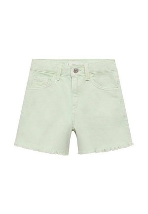 Farkkushortsit - aqua green