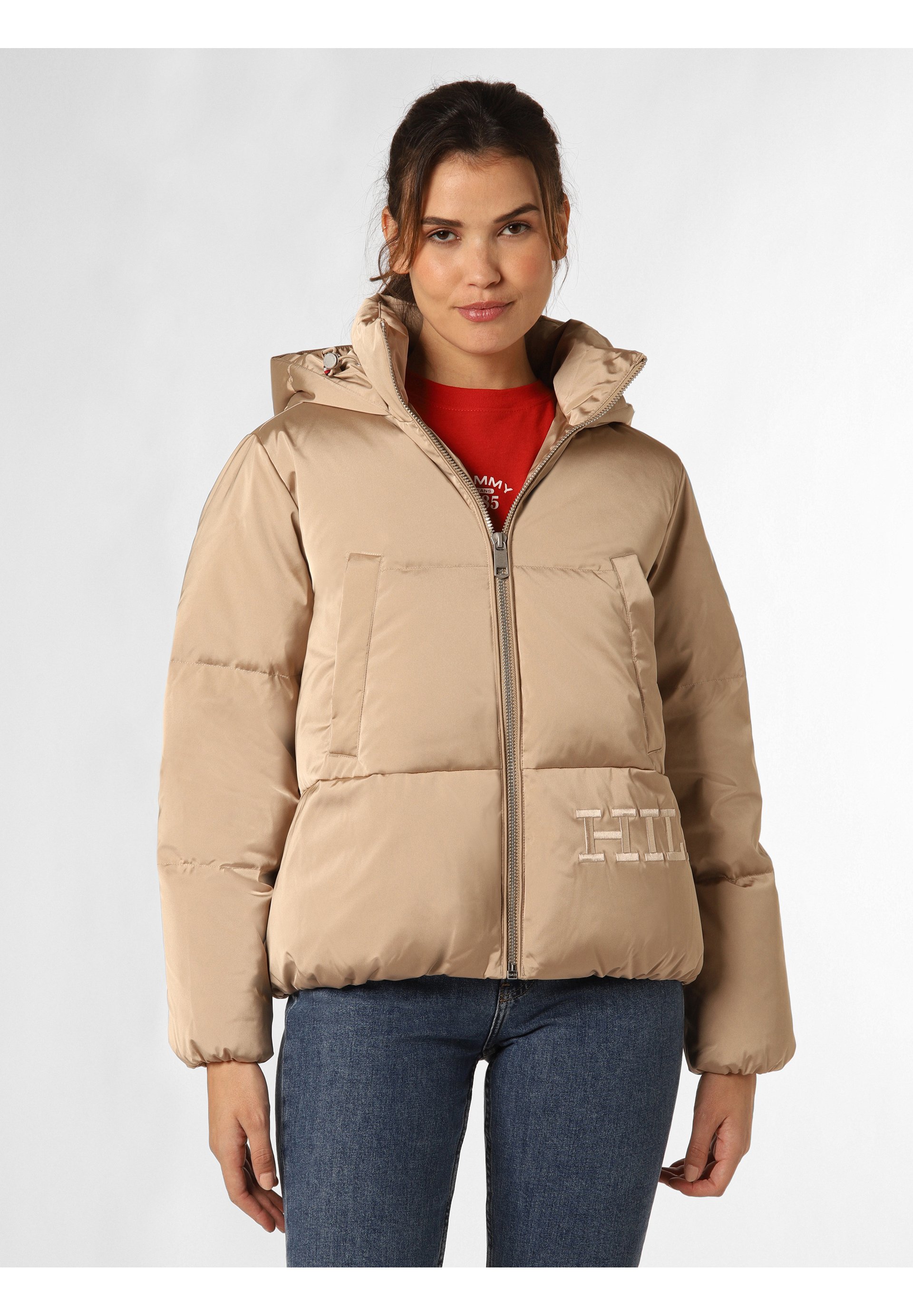 Hilfiger Daunenjacke Beige Leichte Steppjacke Hilfiger Steppjacke