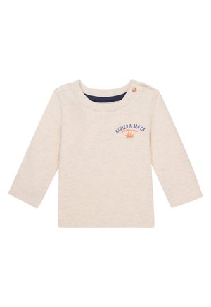 OLTON - Long sleeved top - oatmeal