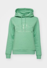 TONAL SHIELD HOODIE - Kapucnis pulóver - seacrest green