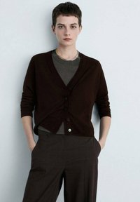 Mango - Gilet - dark brown Image miniature 1