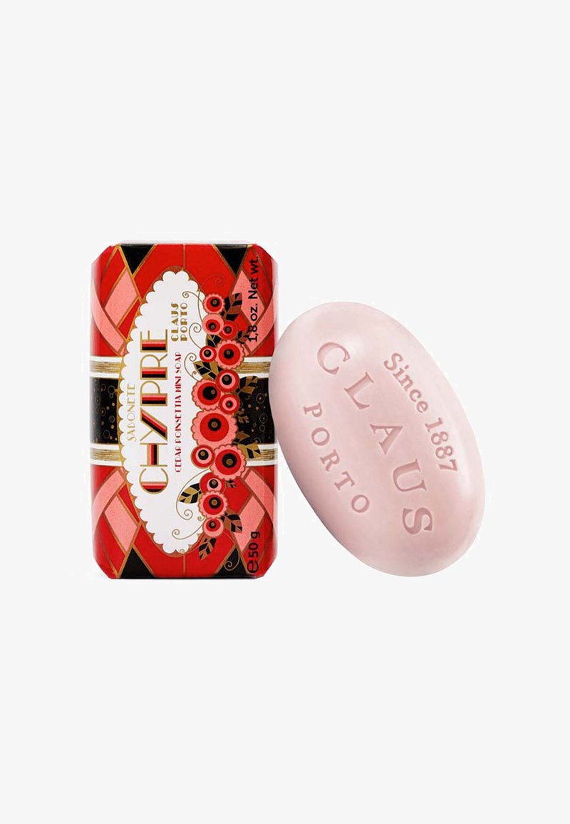 Claus Porto - CLAUS PORTO SEIFE CHYPRE CEDAR POINSETTIA SOAP - Soap bar - transparent, Enlarge