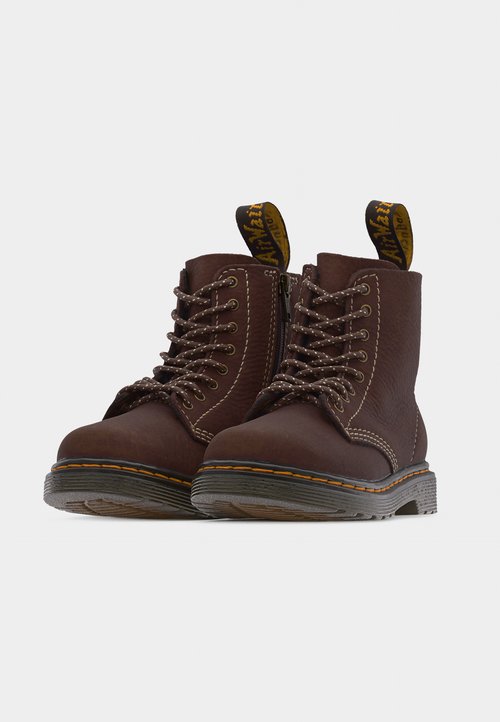 Dr. Martens 1460 PASCAL 8 EYE BOOT UNISEX - Botines con cordones - dark brown — foto 3