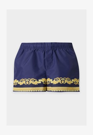Versace, SWIM NEW BAROCCO - Short de bain - navy/aubergine/gold_coloured