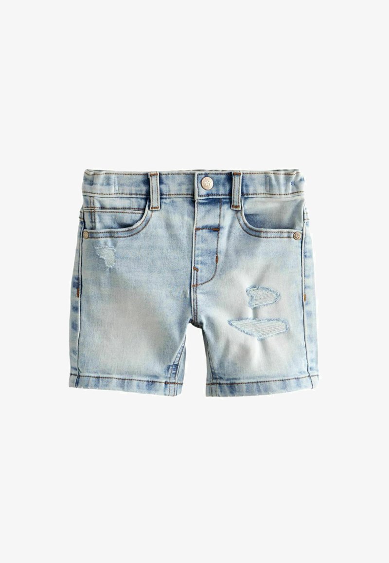 Next Džinsa auduma šorti - light blue distressed