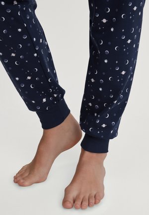 Blauw - Heren - Knopen - Dik - Goedkope pyjama's kopen op