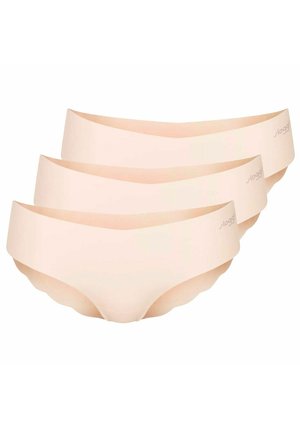 Sloggi 3 PACK HIPSTER SOFT LEICHT UNSICHTBAR SAUMLOS - Briefs - creme