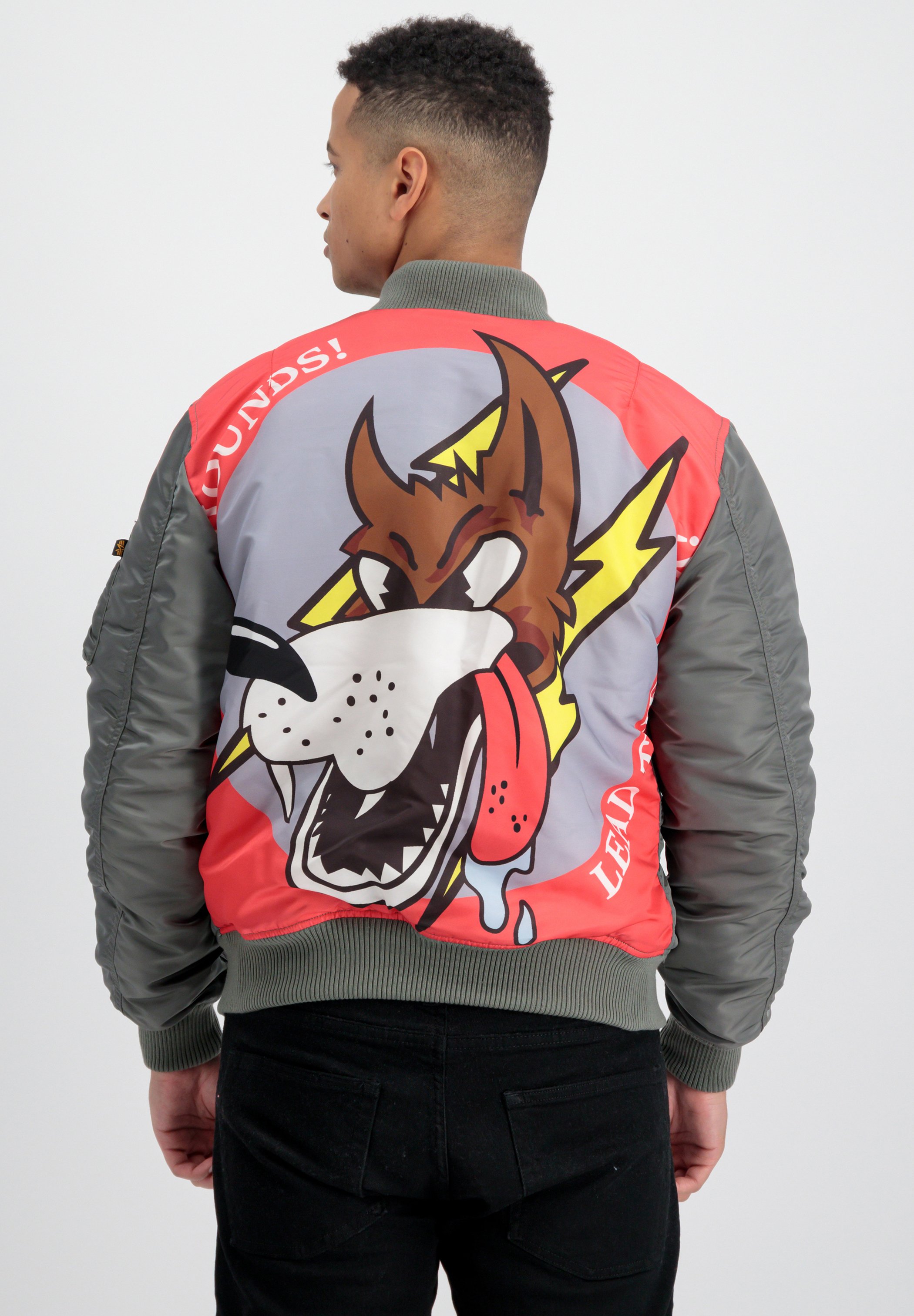 Alpha Industries VF FIGHTER SQUADRON - Bomber Jacket - vintage