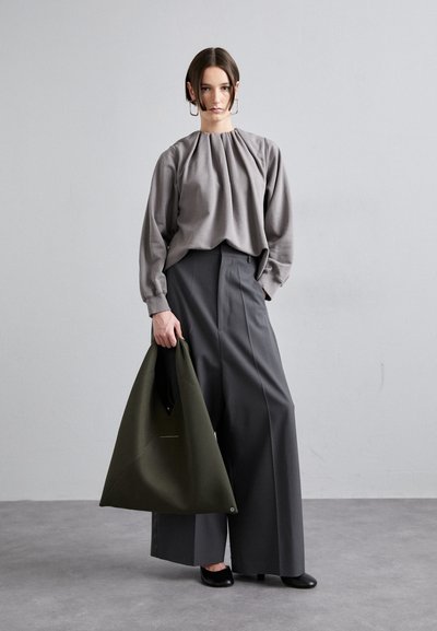 MM6 Maison Margiela CLASSIC JAPANESE HANDBAG - Geantă de pânză - shark grey