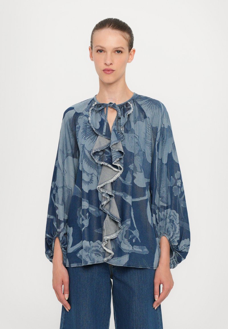 Robe Chemise Rayée Diane von Furstenberg en Soie Multicolore ref.853098