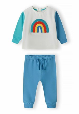 SET - Tracksuit - off white green blue