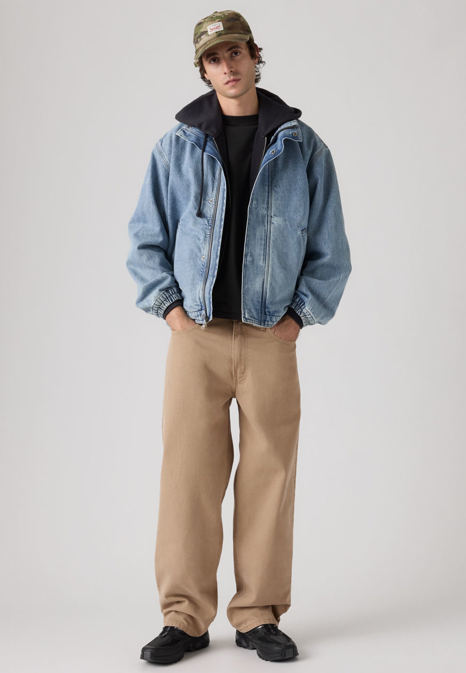 Levi's® 578® BAGGY - Baggy Jeans - wild tigers eye/coloured denim