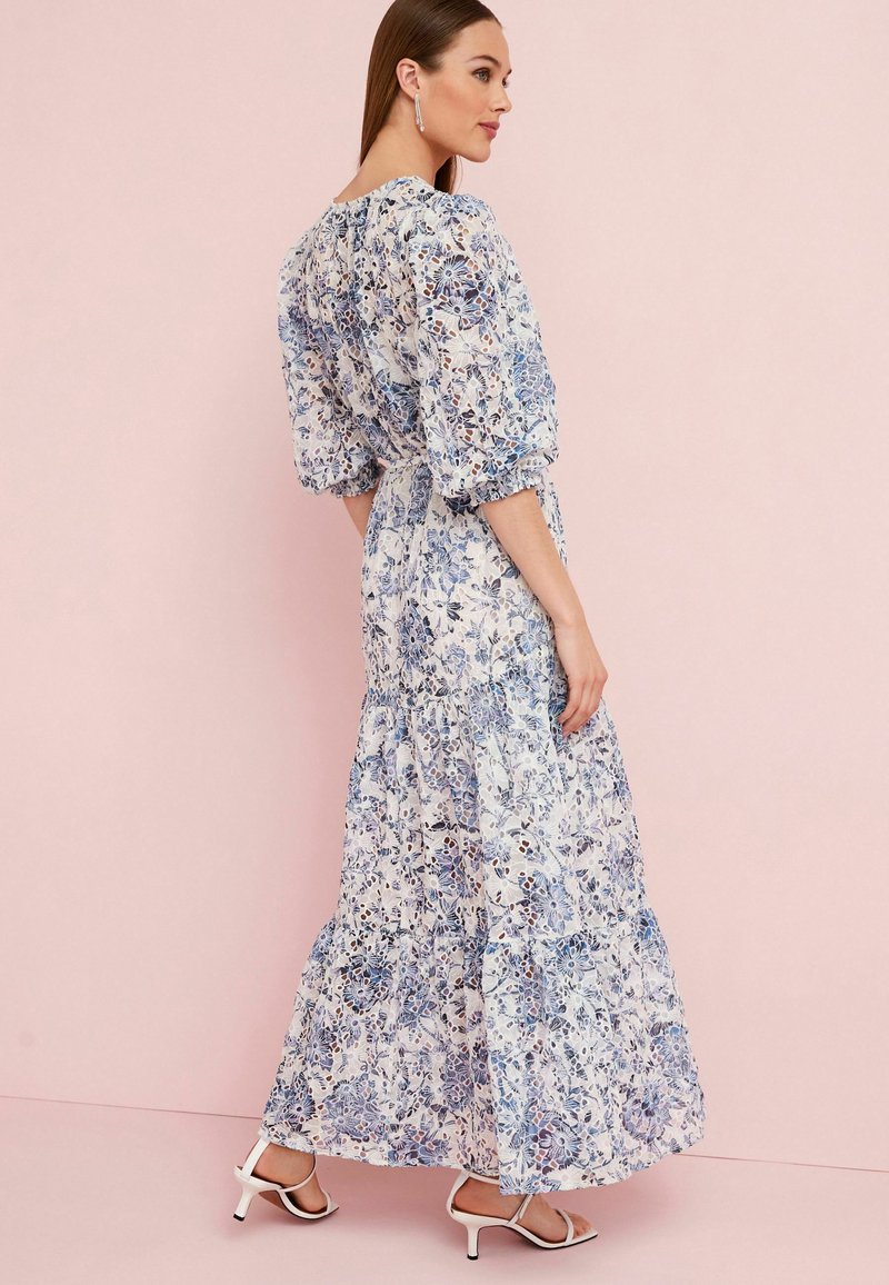 Damen Freizeitkleider | Next Maxikleid blue white floral/blau - EK01813 Damen Freizeitkleider | Next Maxikleid blue white floral/blau - EK01813