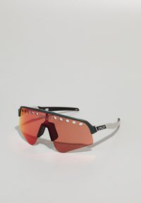 SUTRO LITE SWEEP UNISEX - Sonnenbrille - matte silver-coloured/blue colorshift