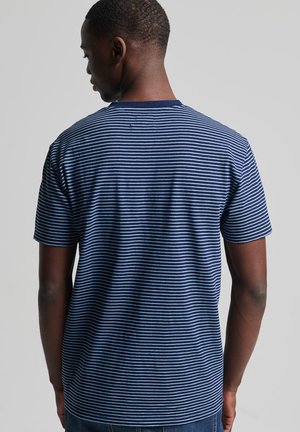 T-shirt con stampa - dark indigo grey marl