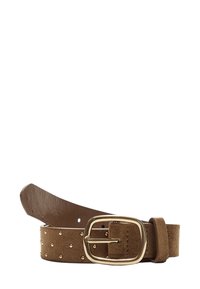 WITH STUDS - Gürtel - mottled brown