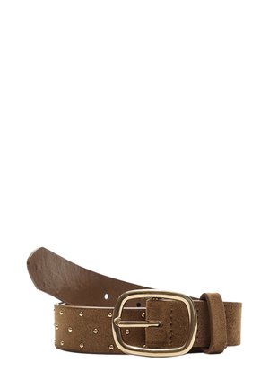 WITH STUDS - Ceinture - mottled brown