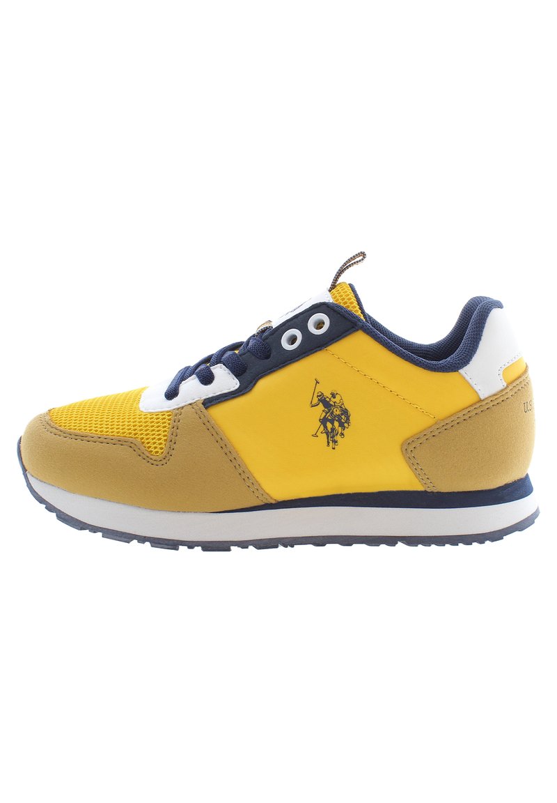 U.S. POLO ASSN. Yellow Polyester Men's Sneaker
