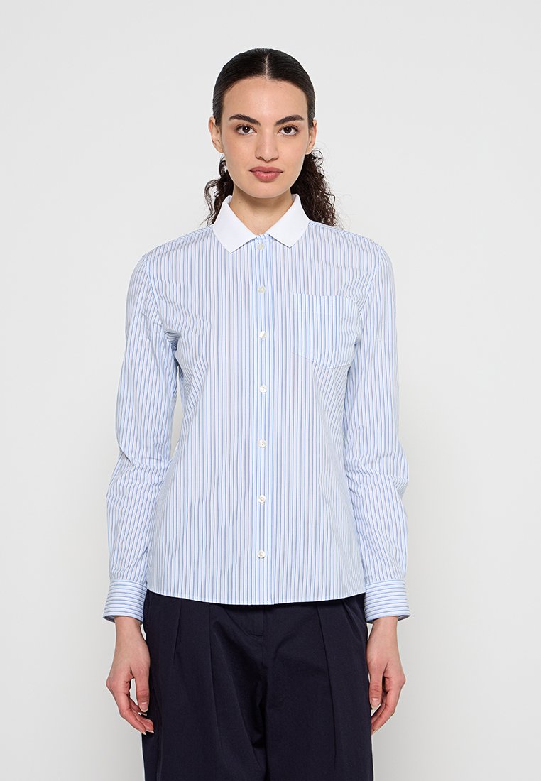 Lacoste Overhemdblouse blauw