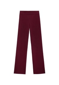 WITH ELASTICBAND - Broek - bordeaux